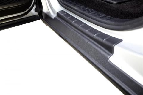 Trail Armor Rocker Panel Black For 2019-2023 Ford Ranger, Supercrew, Incl. Side Panels/Sill Plate Cover Bushwacker