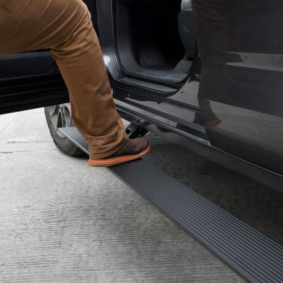 RealTruck VoltStep Electric Running Board Kit Textured Black 2015-2026 Colorado/Canyon Go Rhino