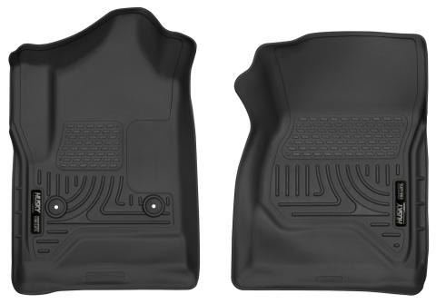 X-act Contour Front Floor Liners For 2014-2019 Silverado/Sierra 1500/2500 HD/3500 HD Husky Liners