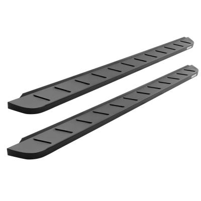 RB10 Running Boards With Mounting Brackets Textured Black 2009-2014 Dodge Ram 1500 Go Rhino