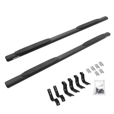 4 Inch OE Xtreme SideSteps With Mounting Bracket Kit Textured Black 2019-2026 Ram 1500 Go Rhino