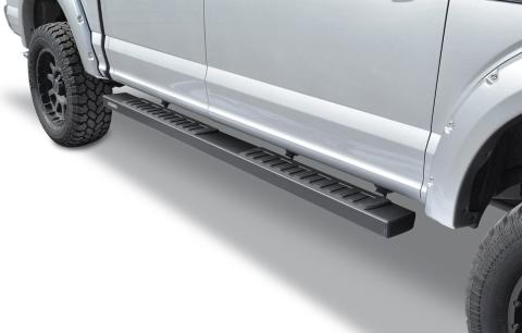 6 Inch OE Xtreme II SideSteps With Mounting Bracket Kit Textured Black 2015-2026 Ford F-150/ F-250/F-350 Crew Cab Go Rhino