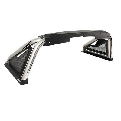 Sport Bar 2.0 for Full Sized Trucks Polished Stainless Steel 2019-2026 Ram 1500 2020-2026 Silverado/Sierra 2500 HD Go Rhino