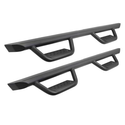 Dominator Xtreme D2 SideSteps Boards Only Textured Black for 2006-2023 Tacoma 2007-2018 Jeep Wrangler JK 2014-2024 Toyota 4Runner 2015-2022 Colorado/Canyon 2021-2025 Ford Bronco Sport Go Rhino