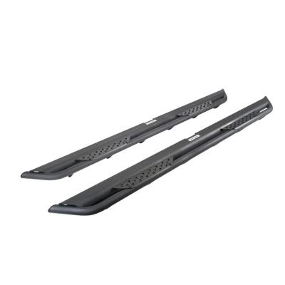 Dominator Xtreme DT Side Steps with Mounting Bracket Kit Textured Black 2017-2025 Ford F-250/F-350 Go Rhino