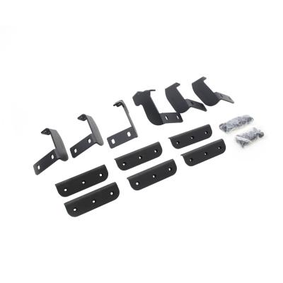 Dominator Xtreme DT Side Steps with Mounting Bracket Kit Textured Black 2023-2026 Toyota Sequoia Go Rhino