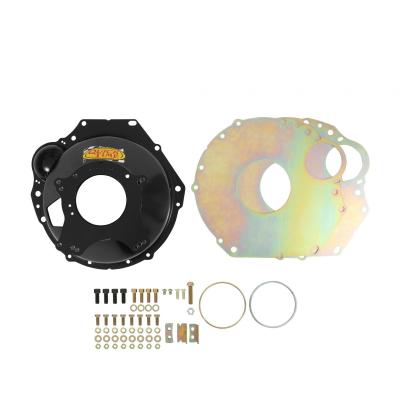 Bellhousing 6 Cylinder Ford Falcon Barra BA, BF, and FG Perfect fit for 6 Cylinder Ford Falcon Barra BA, BF, and FG with Ford TKO, TR3550, or T5 transmission. SFI Certified 6.1 Quick Time