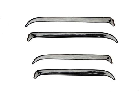Ventshade for 1973-1991 GMC K2500/Chevrolet K20 2 Piece Stainless AVS