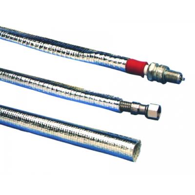 Thermo Heat Sleeve 3 Foot 2 1/2 Inch Inside Diameter Up To 2000 Degree F Slip On Thermo Tec