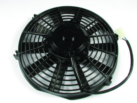 Electric Cooling Fan Reversible 10 Inch Diameter 950 CFM Electric Fan with High Torque, Low Amperage Draw Motor Mr Gasket