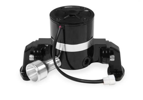 Electric Water Pump Aluminum Sbc 35Gpm Electric Water Pump Black Frostbite Cooling