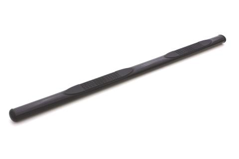 4 Inch Oval Straight Nerf Bars Black 1999-2013 Silverado/Sierra 1500 Extended Cab Lund