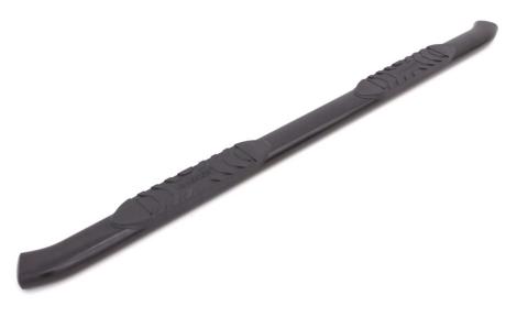 5 Inch Oval Curved Nerf Bars Black 2007-2019 Silverado 1500/2500 HD/3500 HD Crew Cab Lund
