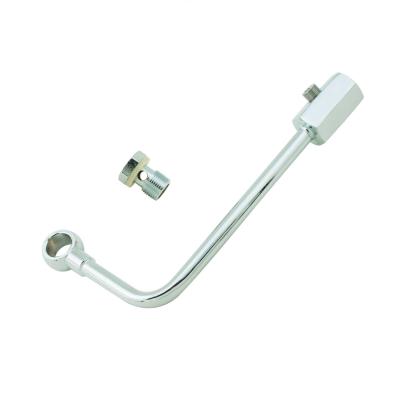 Fuel Line Chrome Fits Edelbrock and Carter Carburetors Mr Gasket