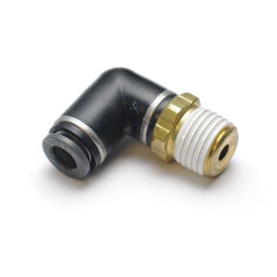 Airline Fitting Swivel Elbow 3/8 Inch NPT To 3/8 Inch Airline Ridetech