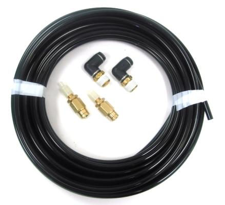 Inflation Kit W/ 30 Foot 1/4 Inch Airline 2 1/4 Inch NPT Elbows And 2 Schrader valves Ridetech