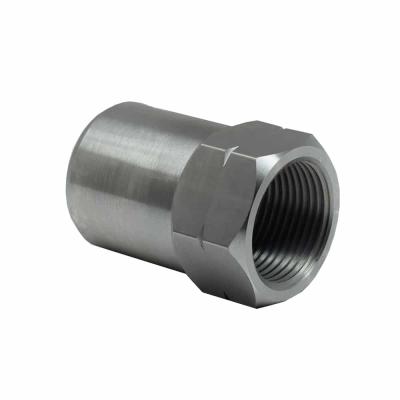 Tubing Adapter / Threaded Bung 7/8-18 Inch 1.25 Inch LH Thread AJK Offroad
