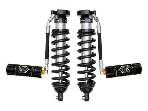1996-2004 Toyota Tacoma 0-3 Inch Lift Front V.S. 2.5 Series Coilover Kit Extended Travel Remote Reservoir W/ CDCV 700 Lbs/In Spring Rate Icon Vehicle Dynamics