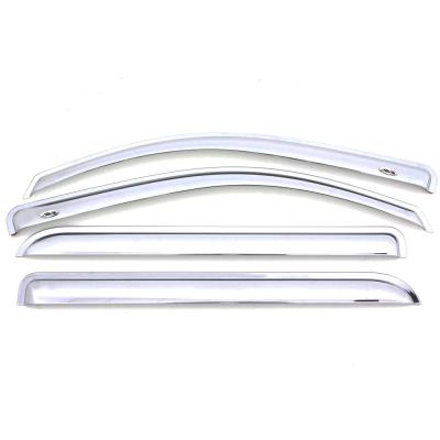 Ventvisor Deflector for 2010-2015 Hyundai Tucson Chrome Outside Mount 4 Piece AVS