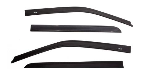 Ventvisor Deflector for 2021-2025 Cadillac Escalade Esv and More Matte Black Low Profile Outside Mount 4 Piece AVS