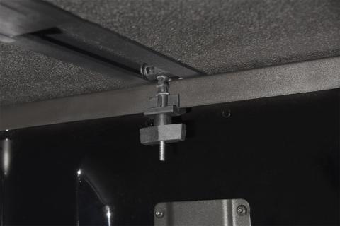Solid Fold 2.0 Tool Box Tonneau Cover Black Textured Paint For Use w/Existing Tool Box Tool Box Not Included 2020-2026 Silverado/Sierra 2500 HD/3500 HD 8' Bed without Factory Side Storage Boxes Extang