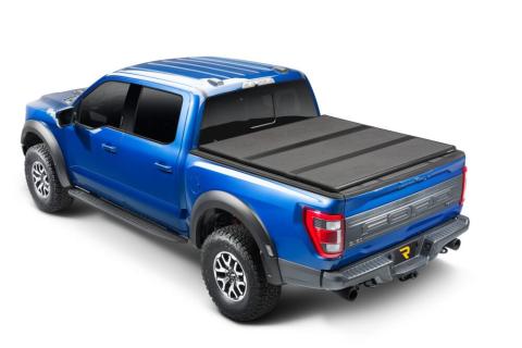 Solid Fold ALX Tonneau Cover Black Textured Paint 1999-2016 Ford F-250/350 8' Bed Extang