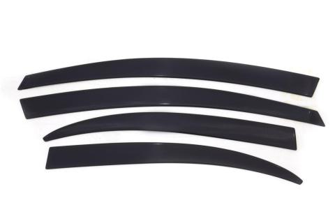 Ventvisor Deflector for 2009-2019 Dodge Journey/Journey Crossroad Smoke Low Profile Outside Mount 4 Piece AVS