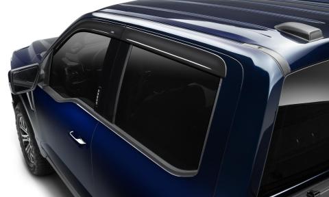 Ventvisor Deflector for 2022-2026 Ford Maverick Smoke Low Profile Outside Mount 4 Piece AVS