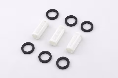 Fuel Filter Elements 100 Micron 3 Pack Replacement Fuel Filter Elements For 9706, 9747, and 9748 Mr Gasket