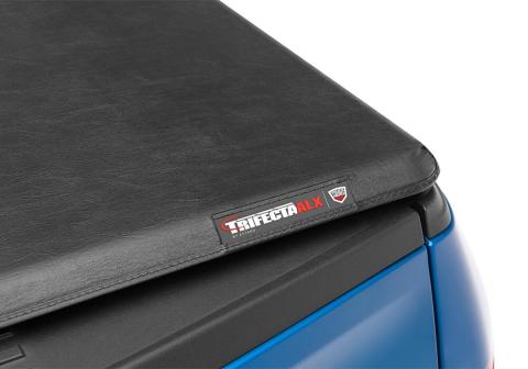 Trifecta ALX Tonneau Cover Black Leather Grained Fabric 2015-2020 Ford F-150 8' 2 inch Bed Extang