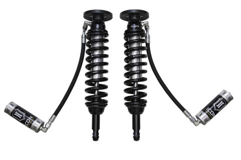 2009-2013 Ford F-150 4WD 1.75-2.63 Inch Lift Front V.S. 2.5 Series Coilover Kit Remote Reservoir Icon Vehicle Dynamics