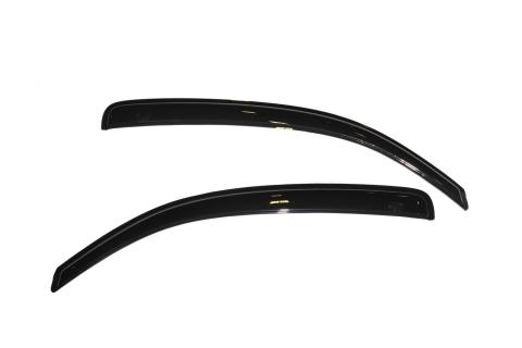 Ventvisor Deflector for 2005-2014 Toyota Tacoma Standard Cab Pickup Smoke Outside Mount 2 Piece AVS