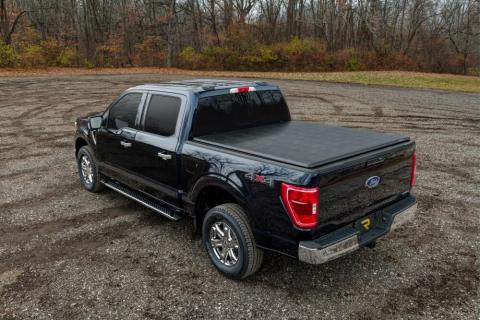 Trifecta 2.0 Tonneau Cover Black Leather Grained Fabric 2017-2026 Honda Ridgeline Extang