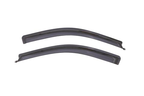 Ventvisor Deflector for 2004-2008 Ford F-150 Fx4/F-150/F-150 The 60TH Standard Cab Pickup Smoke Outside Mount 2 Piece AVS