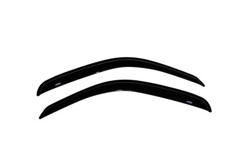 Ventvisor Deflector for 1995-2004 Toyota Tacoma/Tacoma Pre Runner Standard Cab Pickup Smoke Outside Mount 2 Piece AVS