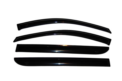 Ventvisor Deflector for 2005-2007 Honda Odyssey Smoke Outside Mount 4 Piece AVS