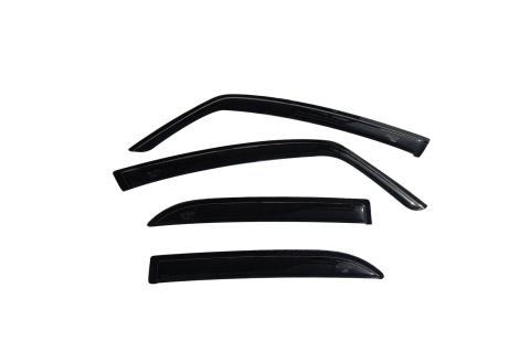 Ventvisor Deflector for 2008-2010 Suzuki Sx4 and More Smoke Outside Mount 4 Piece AVS