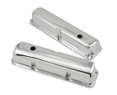 Chrome Valve Covers with Baffle Fits 1958-1976 Ford 332-428 FE Engines Mr Gasket