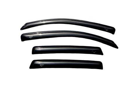 Ventvisor Deflector for 2007-2012 Dodge Caliber Smoke Outside Mount 4 Piece AVS