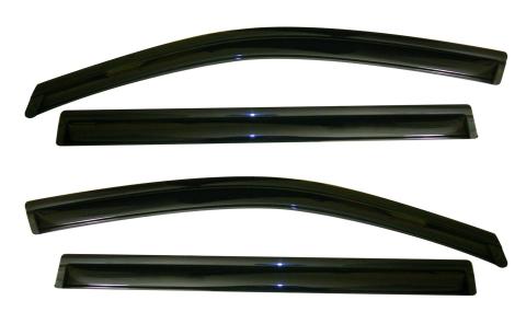 Ventvisor Deflector for 2011-2017 Nissan Quest Smoke Outside Mount 4 Piece AVS