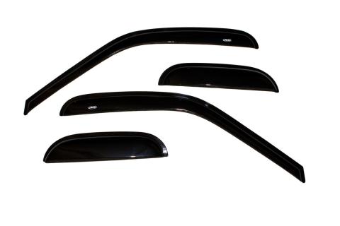 Ventvisor Deflector for 1997-2003 Ford F-250/F-150/F-250 Super Duty SuperCab Pickup Smoke Outside Mount 4 Piece AVS