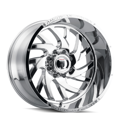 Xclusive AT1907 Chrome 24X14 6-139.7 -76MM 106.1MM Off Road Wheels American Truxx