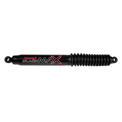 Black MAX Shock Absorber For 55-09 Jeep Dodge Chevy w/Black Boot 19.07 Inch Extended 12.07 Inch Collapsed Skyjacker