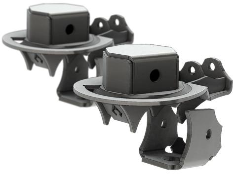 Ultimate Coil Bracket 10 Degree LCA Brackets 3.5 Inch Tube Diameter Artec Industries
