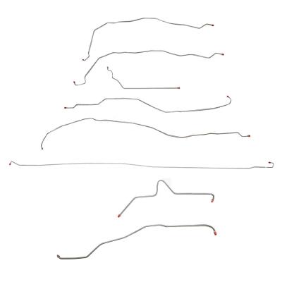 01-07 GM 2500hd 6.0l, Reg Cab / Long Bed Complete Brake Line Kit Stainless Fine Lines