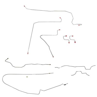 Complete Brake Line Kit For 93-95 Jeep Wrangler w/o ABS Complete Stainless Fine Lines