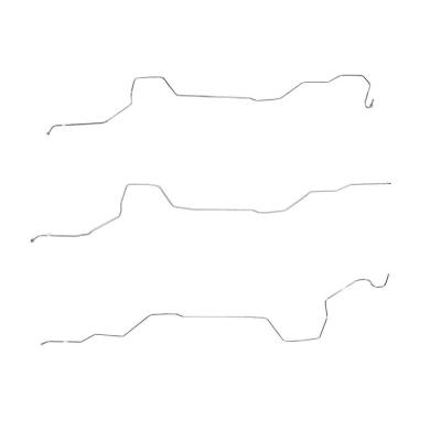 Fuel Line Kit For 97-03 Chevy Malibu 97-99 Oldsmobile Cutlass 99-04 Olds Alero 99-05 Pontiac Grand Am Complete Steel Fine Lines