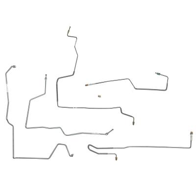 Front Brake Line Kit For 97-02 Eldorado Traction Control Steel Fine Lines