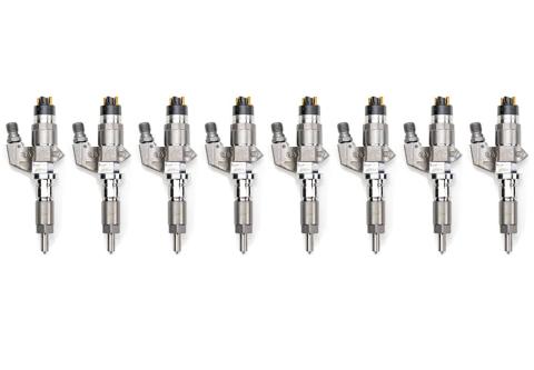 LB7 65 Percent Over SAC Fuel Injector Set Reman 01-04 Duramax Dan's Diesel Performance