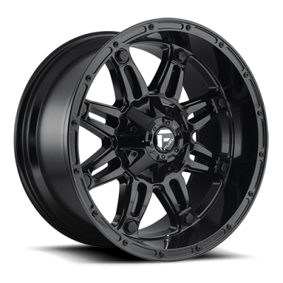 Aluminum Wheels 20X10 Hostage D625 8 On 165.1 Gloss Black 125.2 Bore -18 Offset Fuel Off Road Wheels